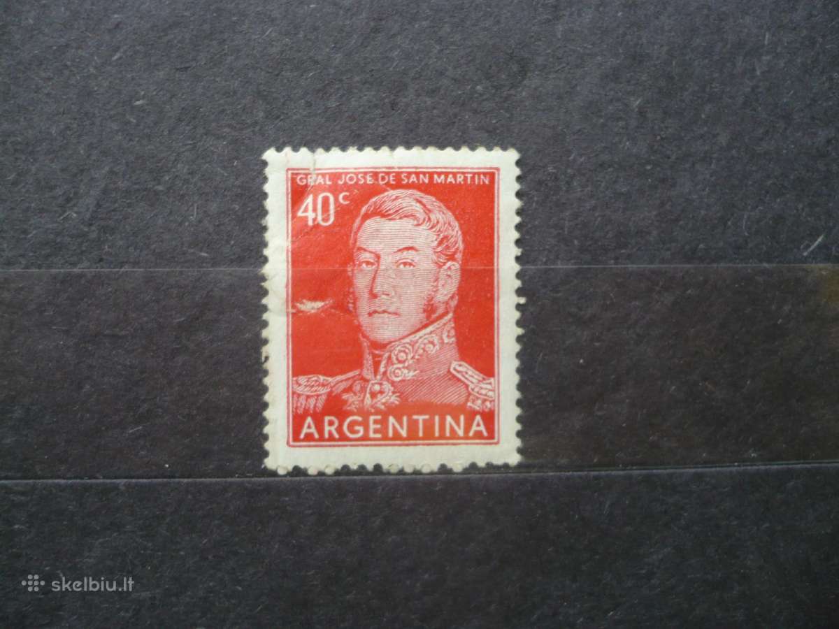 1954–1959 m. Generolas San Martinas