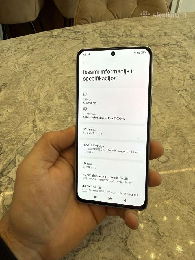 Redmi Note 13, 8/128gb - nuotraukos Nr. 3