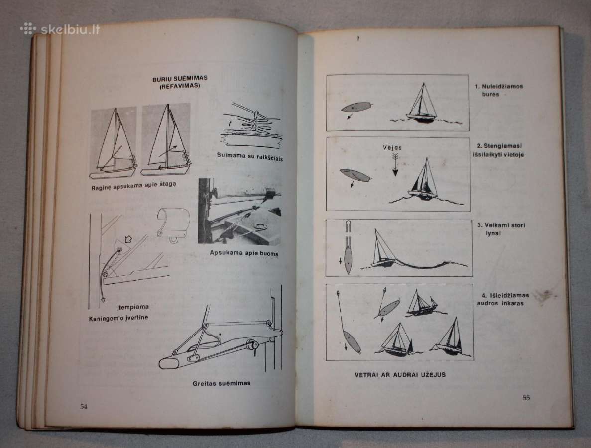 Burės ir Varikliai Bronys Stundžia knyga 1978 m. - nuotraukos Nr. 8