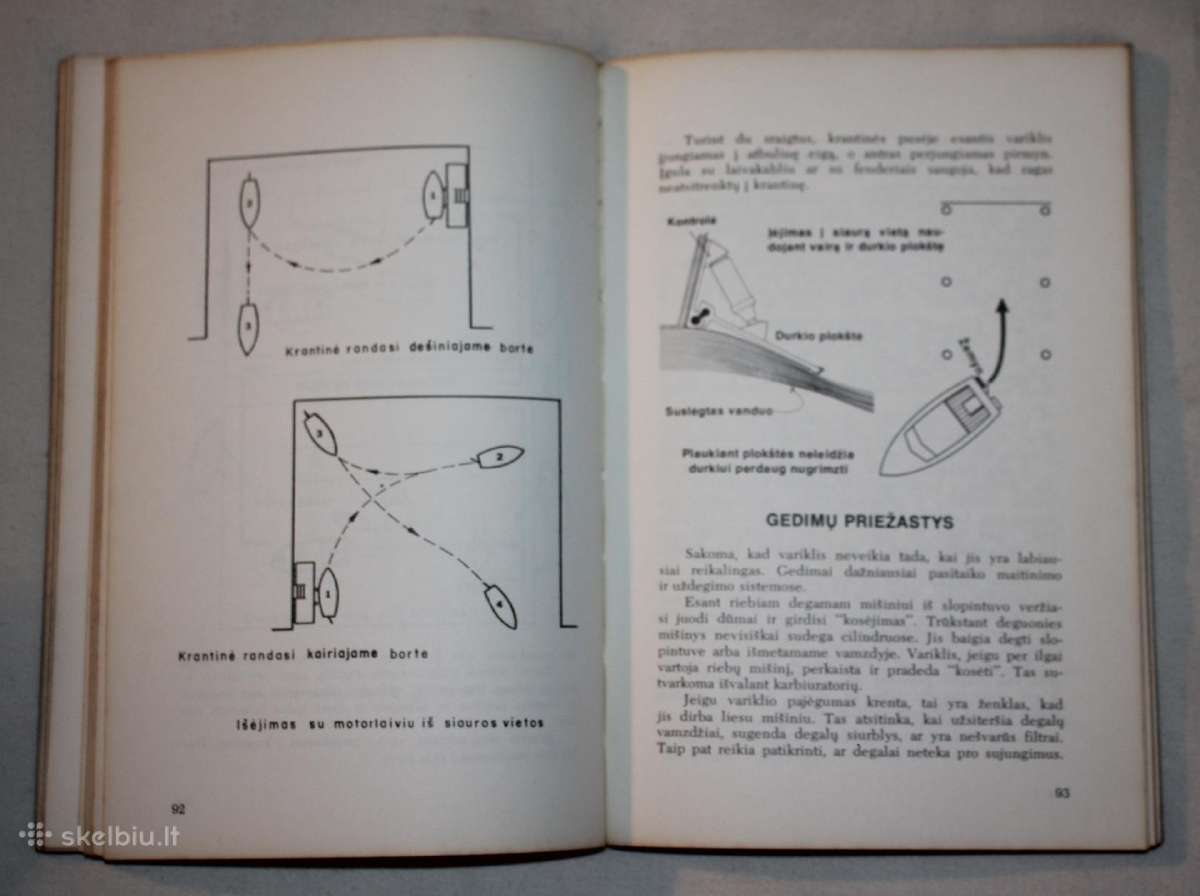 Burės ir Varikliai Bronys Stundžia knyga 1978 m. - nuotraukos Nr. 9