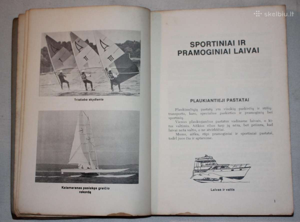 Burės ir Varikliai Bronys Stundžia knyga 1978 m. - nuotraukos Nr. 5