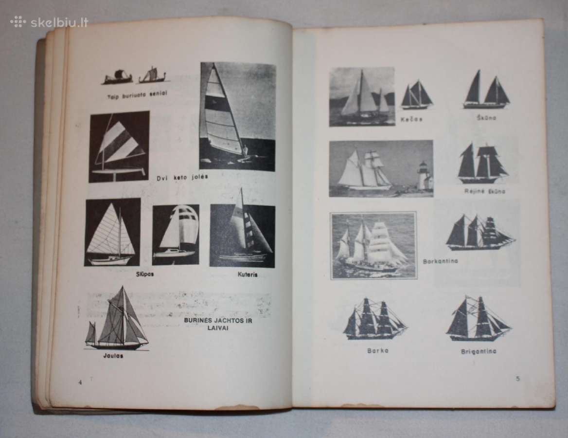 Burės ir Varikliai Bronys Stundžia knyga 1978 m. - nuotraukos Nr. 6