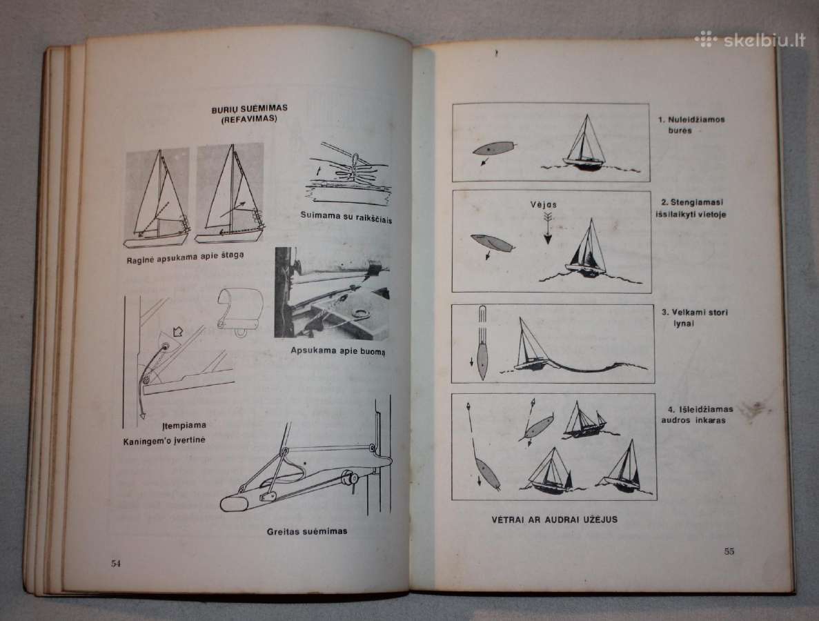 Burės ir Varikliai Bronys Stundžia knyga 1978 m. - nuotraukos Nr. 8