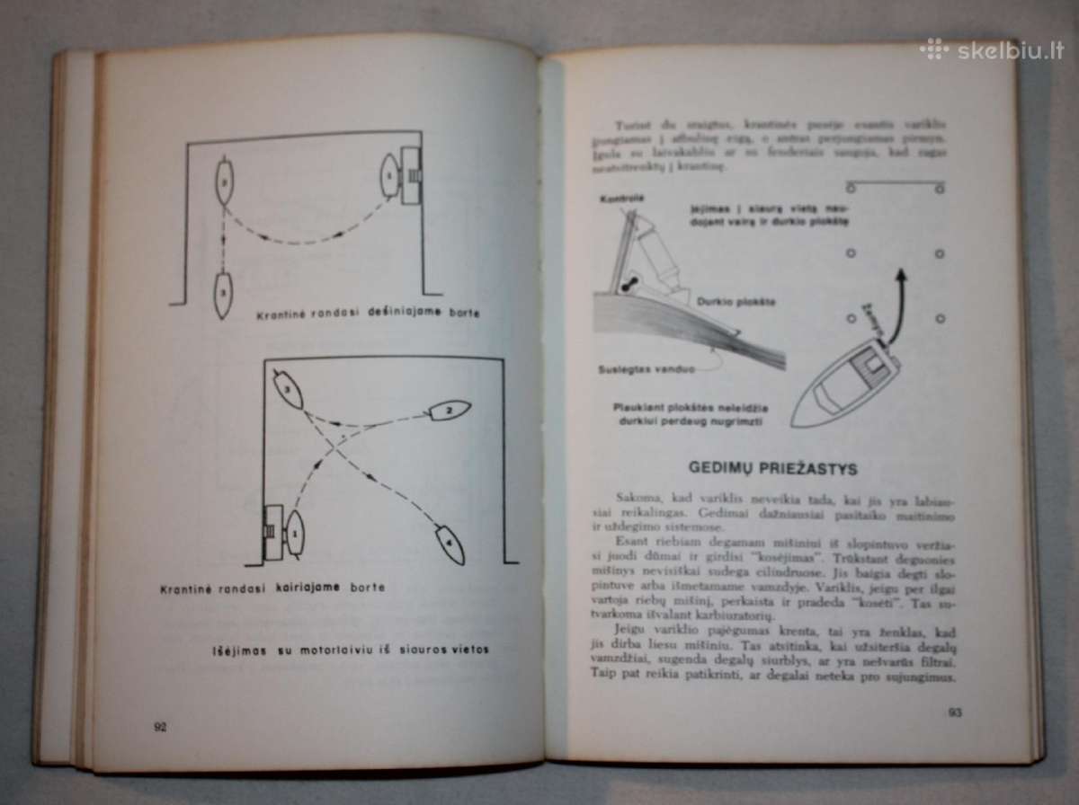 Burės ir Varikliai Bronys Stundžia knyga 1978 m. - nuotraukos Nr. 9
