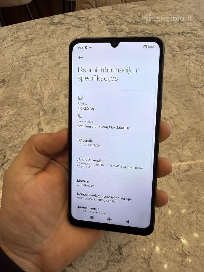 Redmi 13c, 6/128gb - nuotraukos Nr. 2