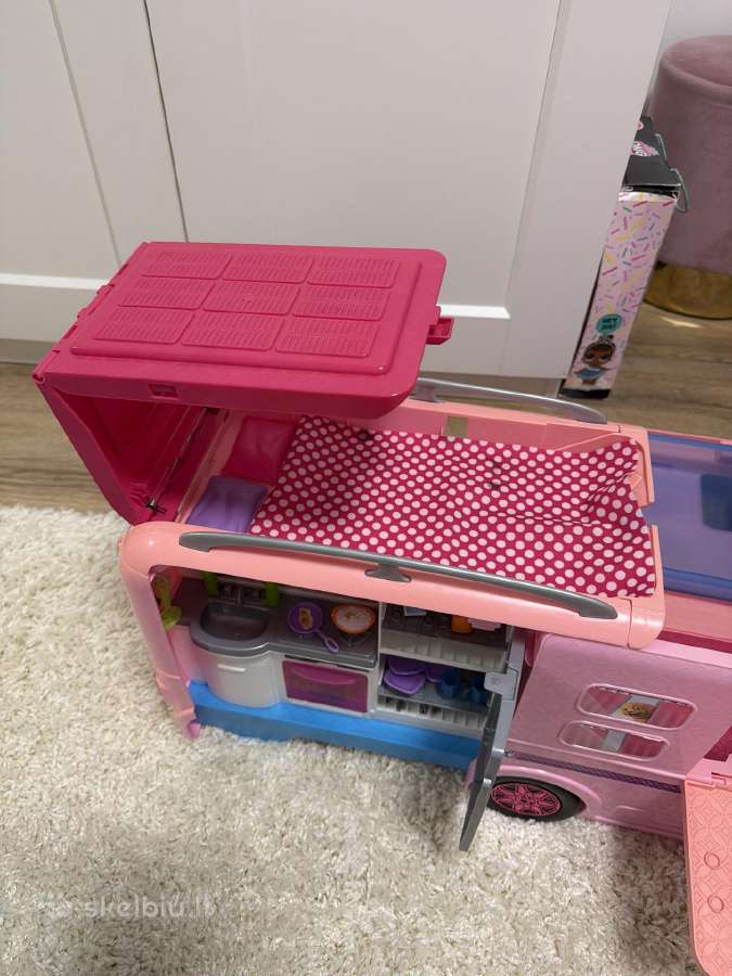 Barbie kemperis, tik 65 eur!