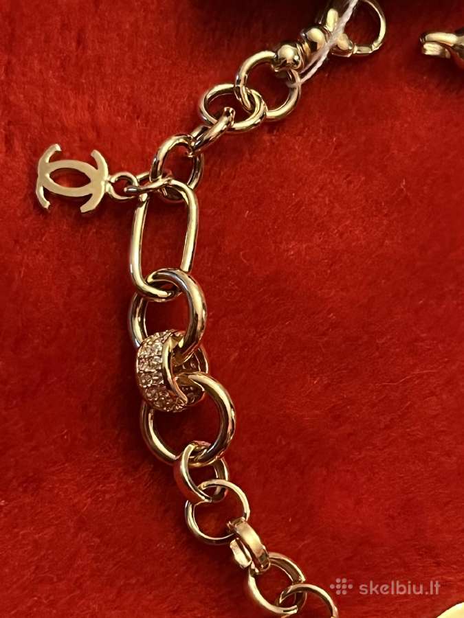 Prabangi stilinga auksinė Chanel apyrankė - nuotraukos Nr. 9