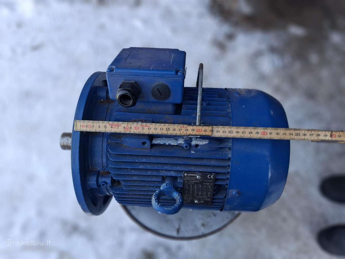 Elektros variklis 7,5kw flanšinis - nuotraukos Nr. 3