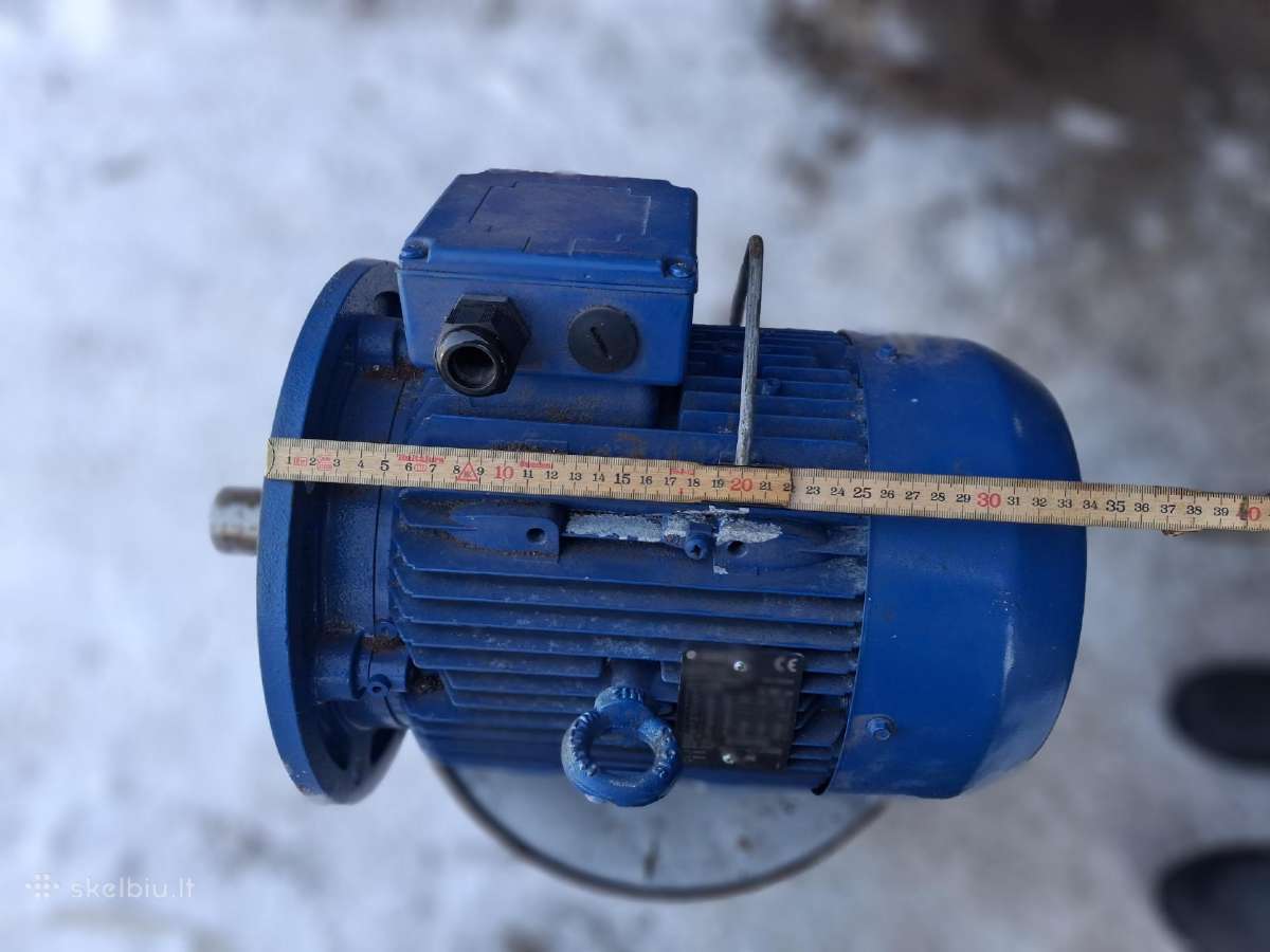 Elektros variklis 7,5kw flanšinis - nuotraukos Nr. 4