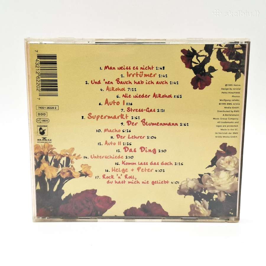 Jurgen von der Lippe - Der Blumenmann (CD) - nuotraukos Nr. 2