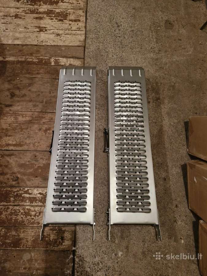 Naujos,sulankstomos užviažiavimo rampos iki 400kg - nuotraukos Nr. 4