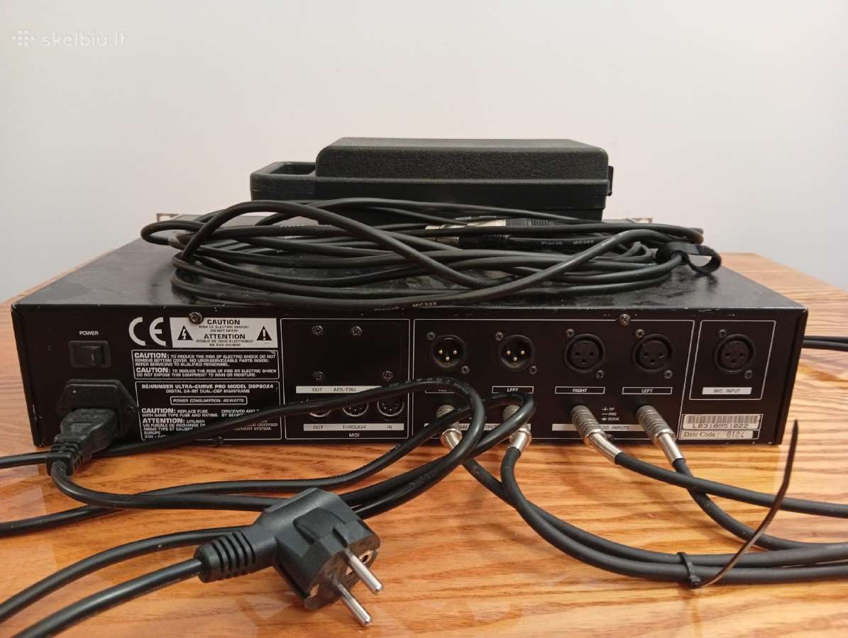 Ekvalaizeris Behringer 8024 - nuotraukos Nr. 3