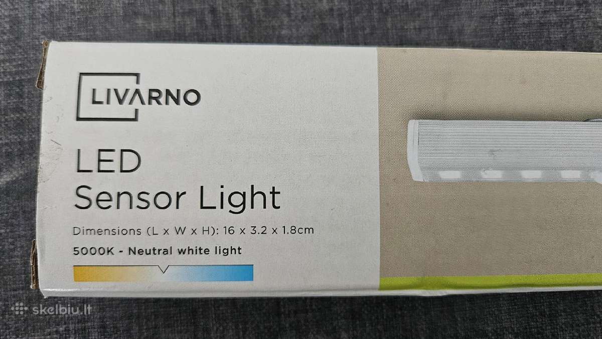 LED sensorinis šviestuvas - nuotraukos Nr. 2