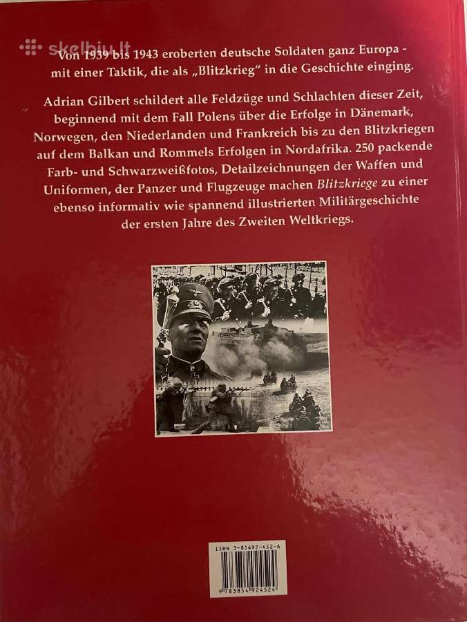 Knyga " Blitzkriege 1939-1943" - nuotraukos Nr. 2