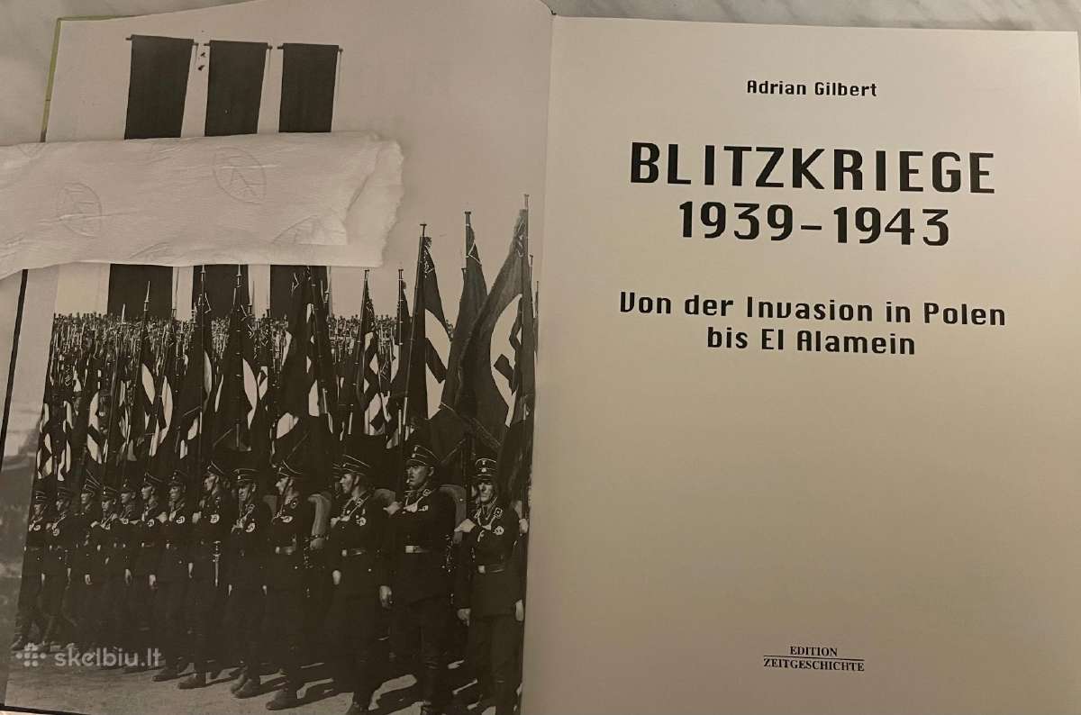 Knyga " Blitzkriege 1939-1943" - nuotraukos Nr. 3