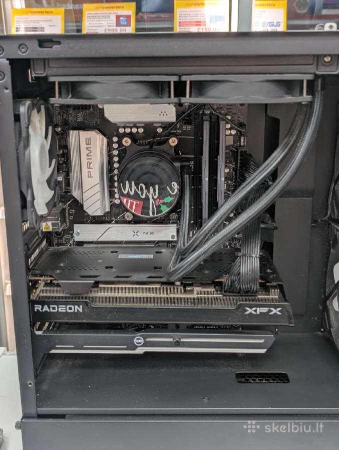 Kompiuteris Ryzen 7800x3d, 16gb Ddr5, Rx 7800xt