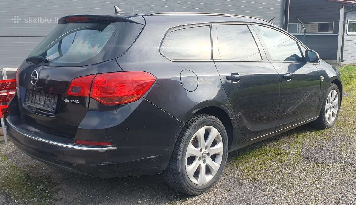 Opel Astra J dalimis - nuotraukos Nr. 3