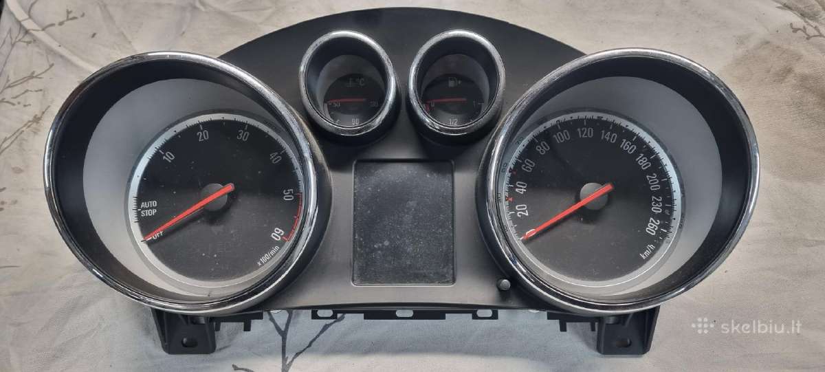 Opel Astra J dalimis - nuotraukos Nr. 17