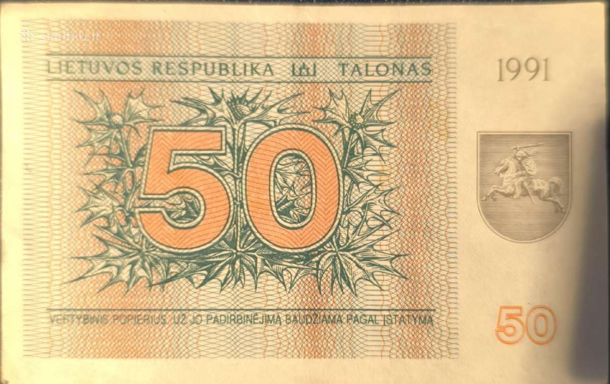 Litai, talonai, rubliai - nuotraukos Nr. 8