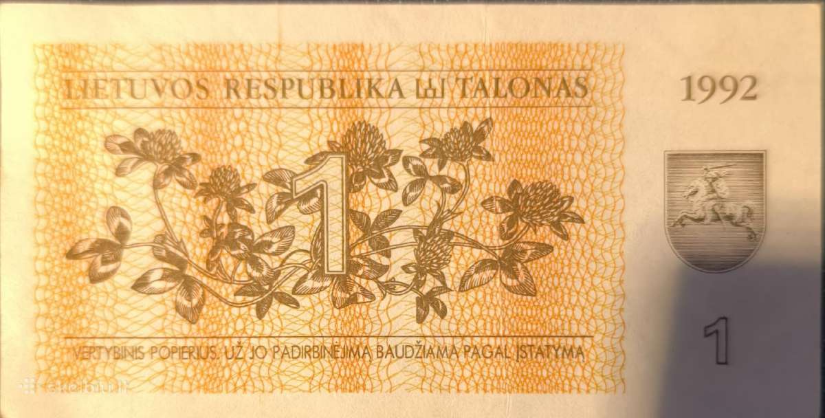 Litai, talonai, rubliai - nuotraukos Nr. 3