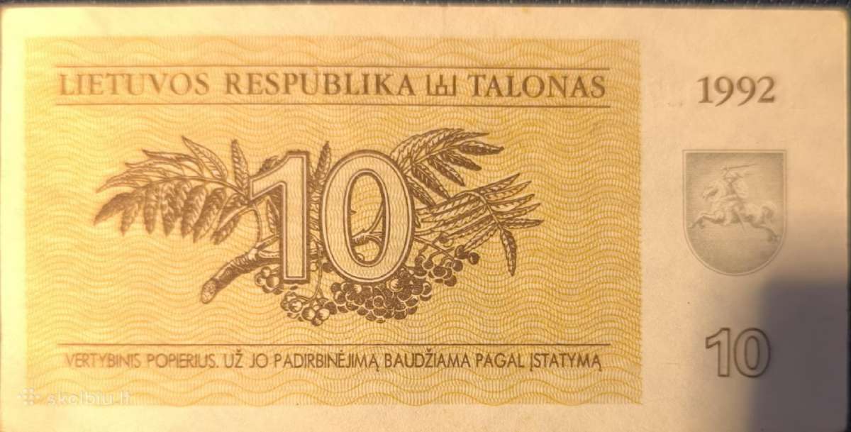 Litai, talonai, rubliai - nuotraukos Nr. 4
