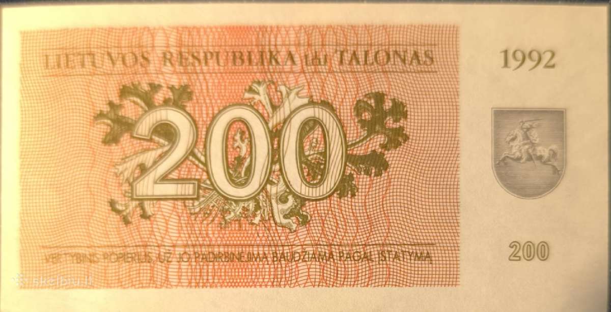 Litai, talonai, rubliai - nuotraukos Nr. 5