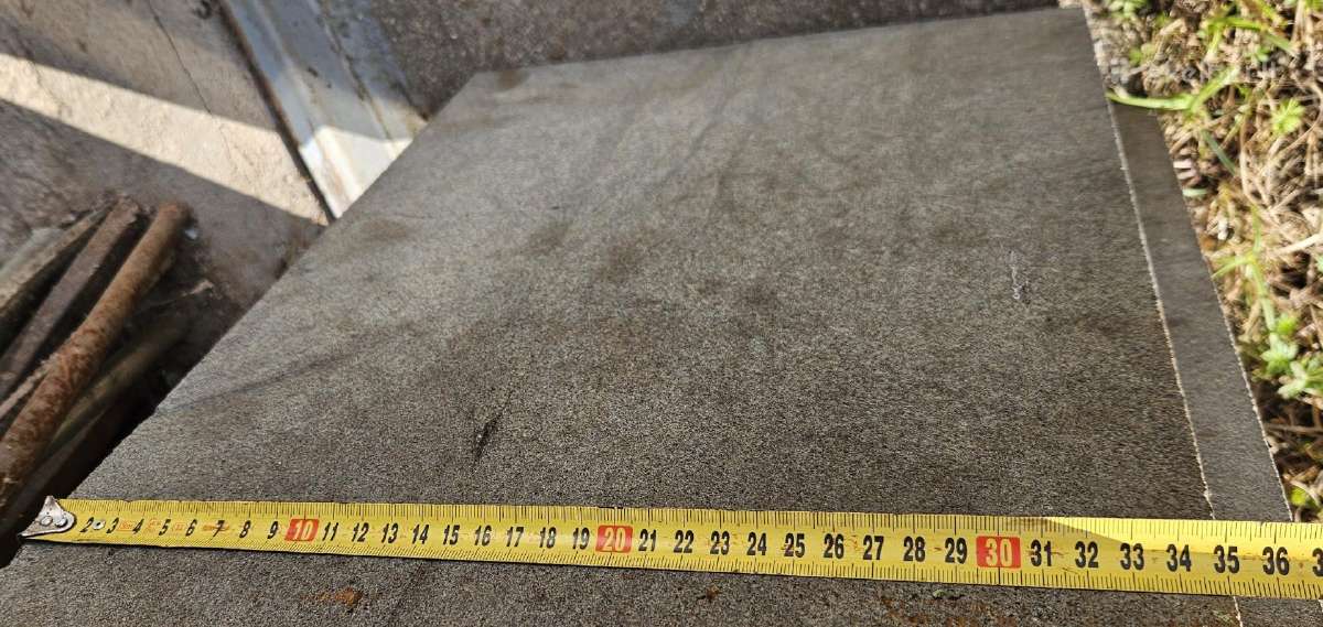 Granito plokštės nepoliruotos 50x35x2,5cm. 2vnt - nuotraukos Nr. 3