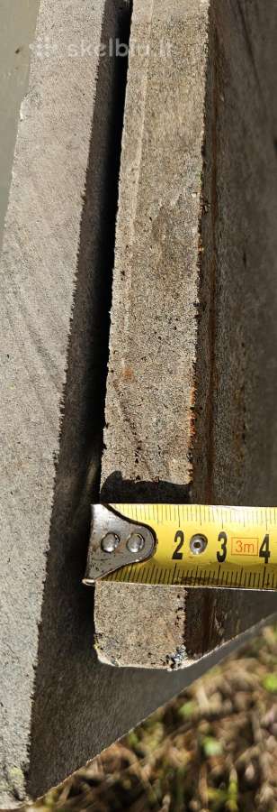 Granito plokštės nepoliruotos 50x35x2,5cm. 2vnt - nuotraukos Nr. 5