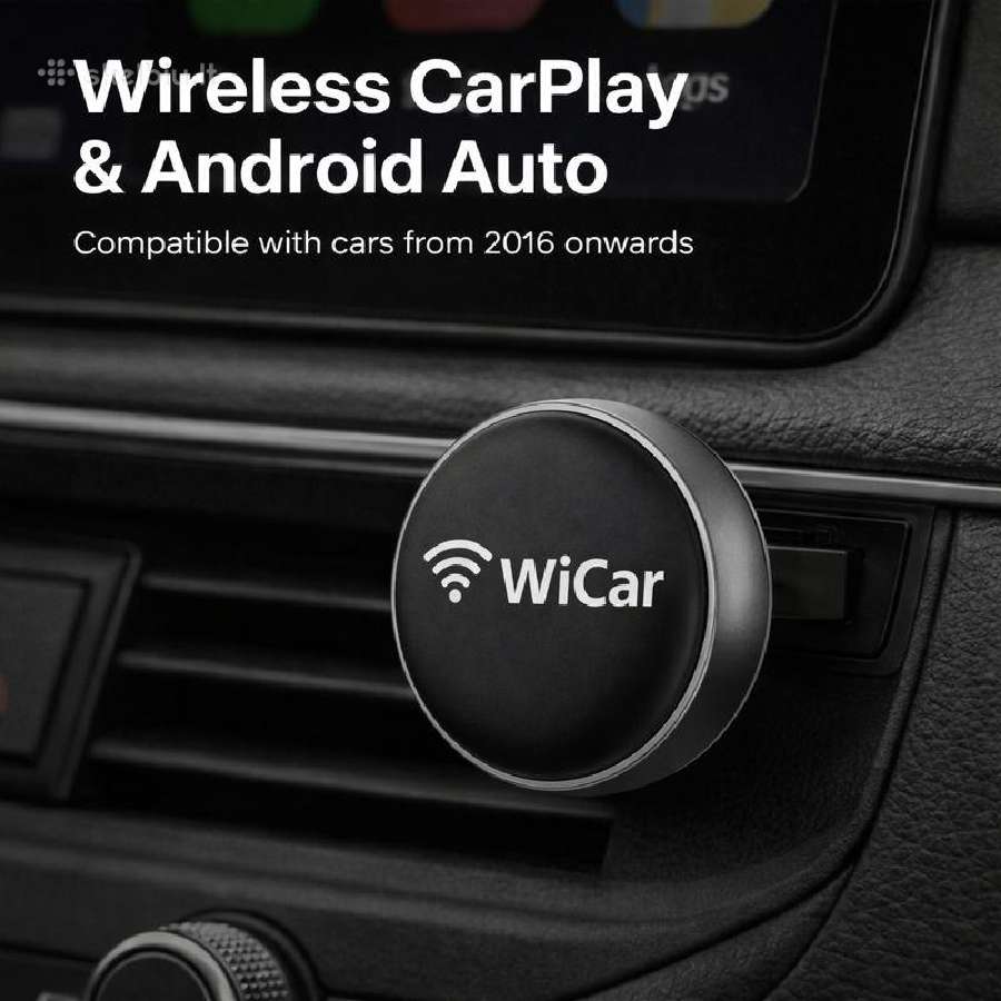 Carplay,android Auto Wicar belaidis adapteris