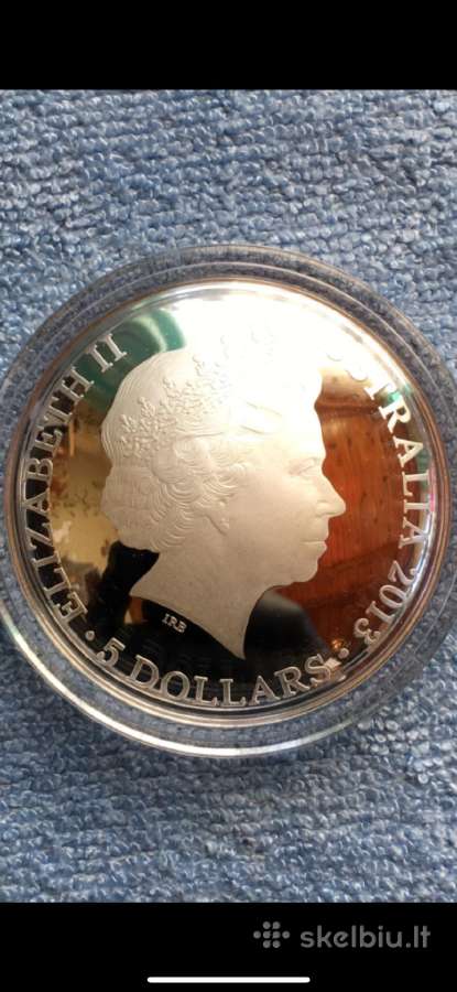 Moneta Ausrtalia 2013m. 5 dollars, sidabras - nuotraukos Nr. 3