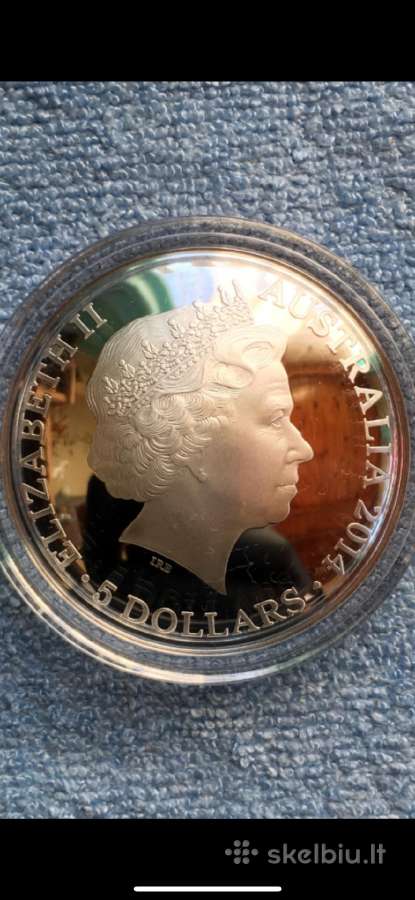 Moneta Ausrtalia 2014m. 5 dollars, sidabras - nuotraukos Nr. 3