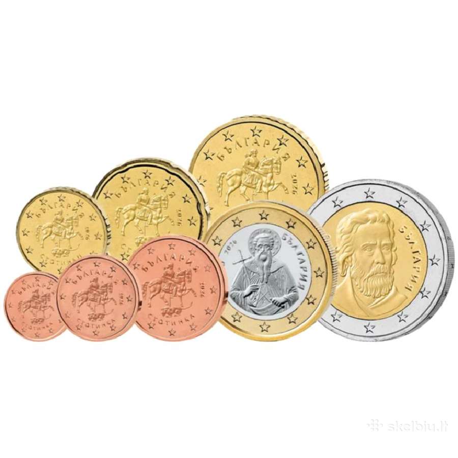 Bulgarija 2026 euro monetu rinkinys
