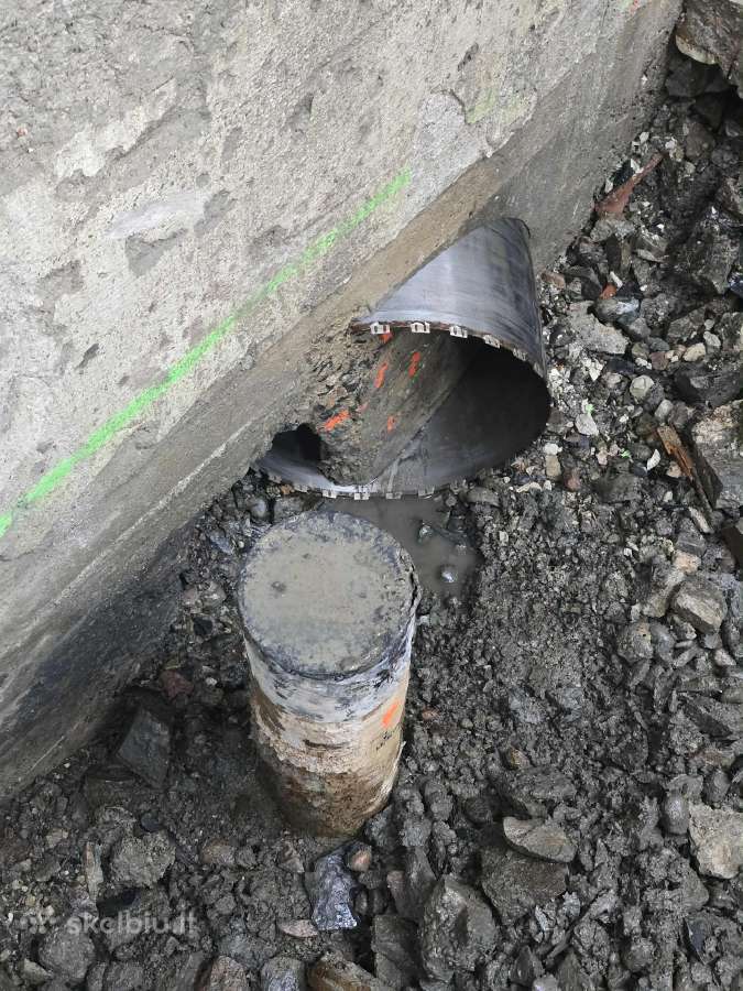 Betono pjovimas - Kiaurymių - Skylių gręžimas - nuotraukos Nr. 4