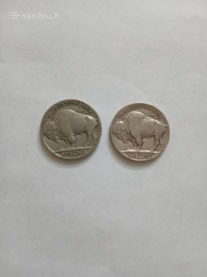 JAV Buffalo 5 centai - nuotraukos Nr. 2