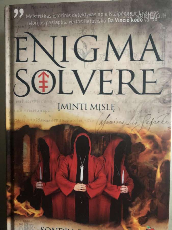 Detektyvinis romanas enigma solvere