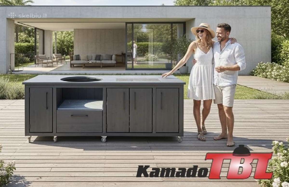 Kamado stalas Kamado kepsninė grilius - nuotraukos Nr. 10