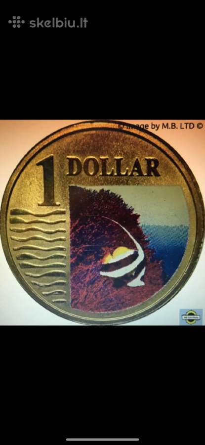Moneta Australija 2007m. 1 dollar, cu-ni