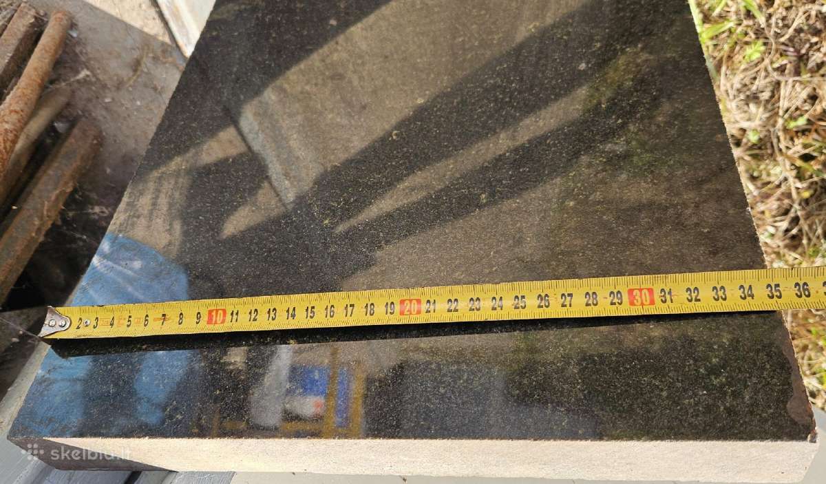 Plokštės iš Granito 50x35x4cm. 2vnt - nuotraukos Nr. 2