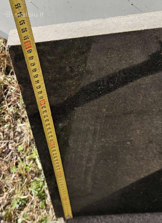 Plokštės iš Granito 50x35x4cm. 2vnt - nuotraukos Nr. 3