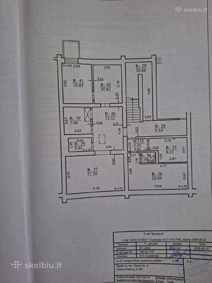 Patalpos Kauno miesto centre, A. Mickevičiaus g. 6 - nuotraukos Nr. 7