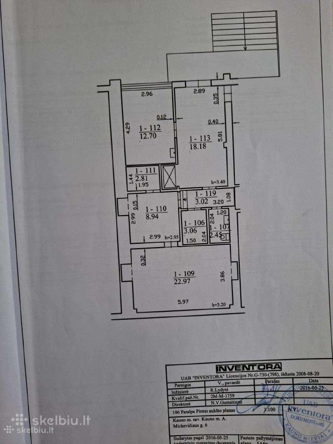 Patalpos Kauno miesto centre, A. Mickevičiaus g. 6 - nuotraukos Nr. 6