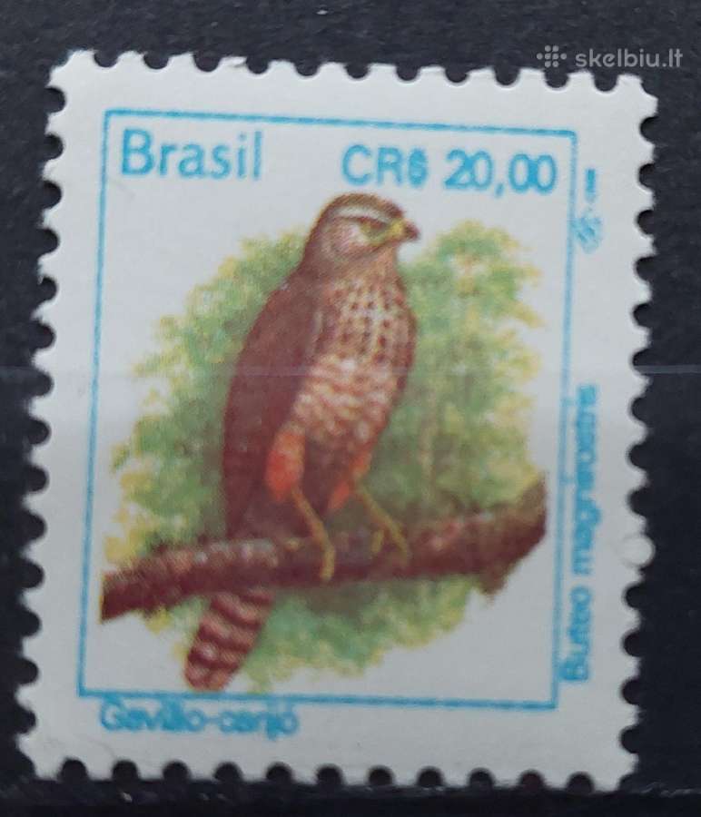 Brazilija 1994 paukštis , švarūs, Michel 2571
