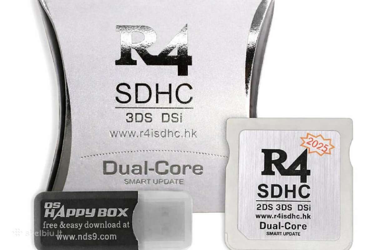 Nintendo DS, Dsi, 3ds priedai: R4, Ace,laidai, bat