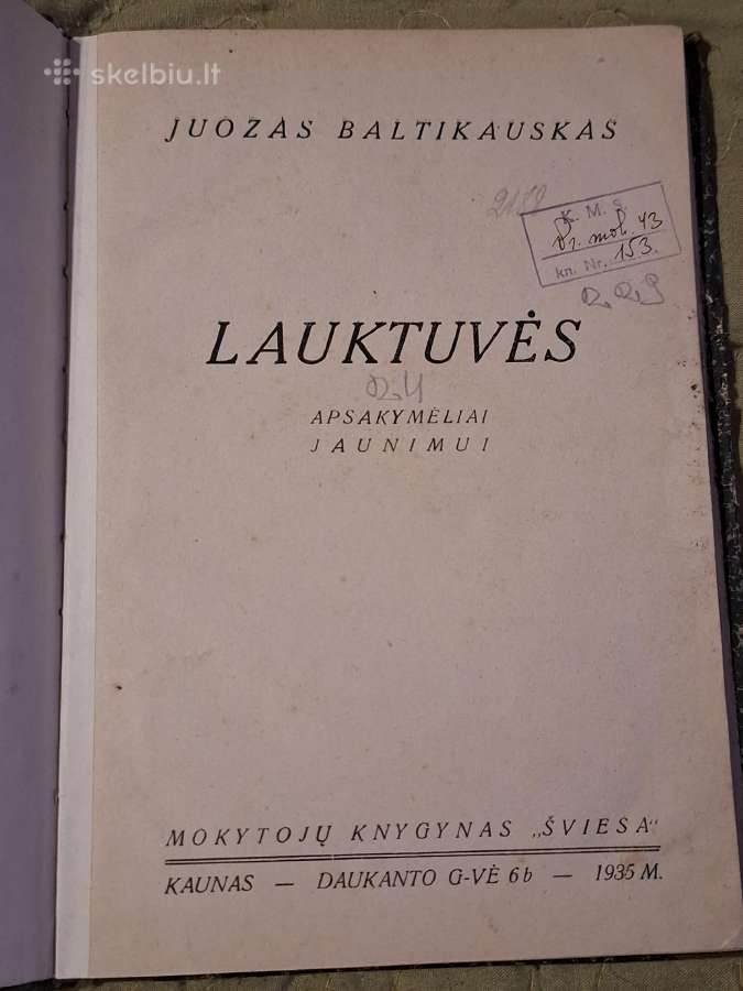 Senos knygos - nuotraukos Nr. 9