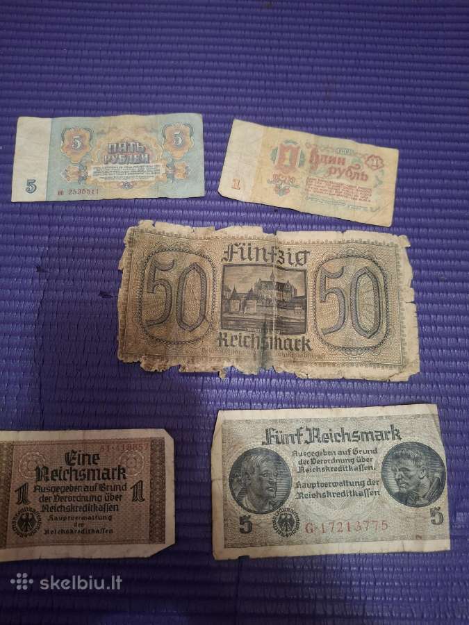 Rubliai ir reichsmarkes