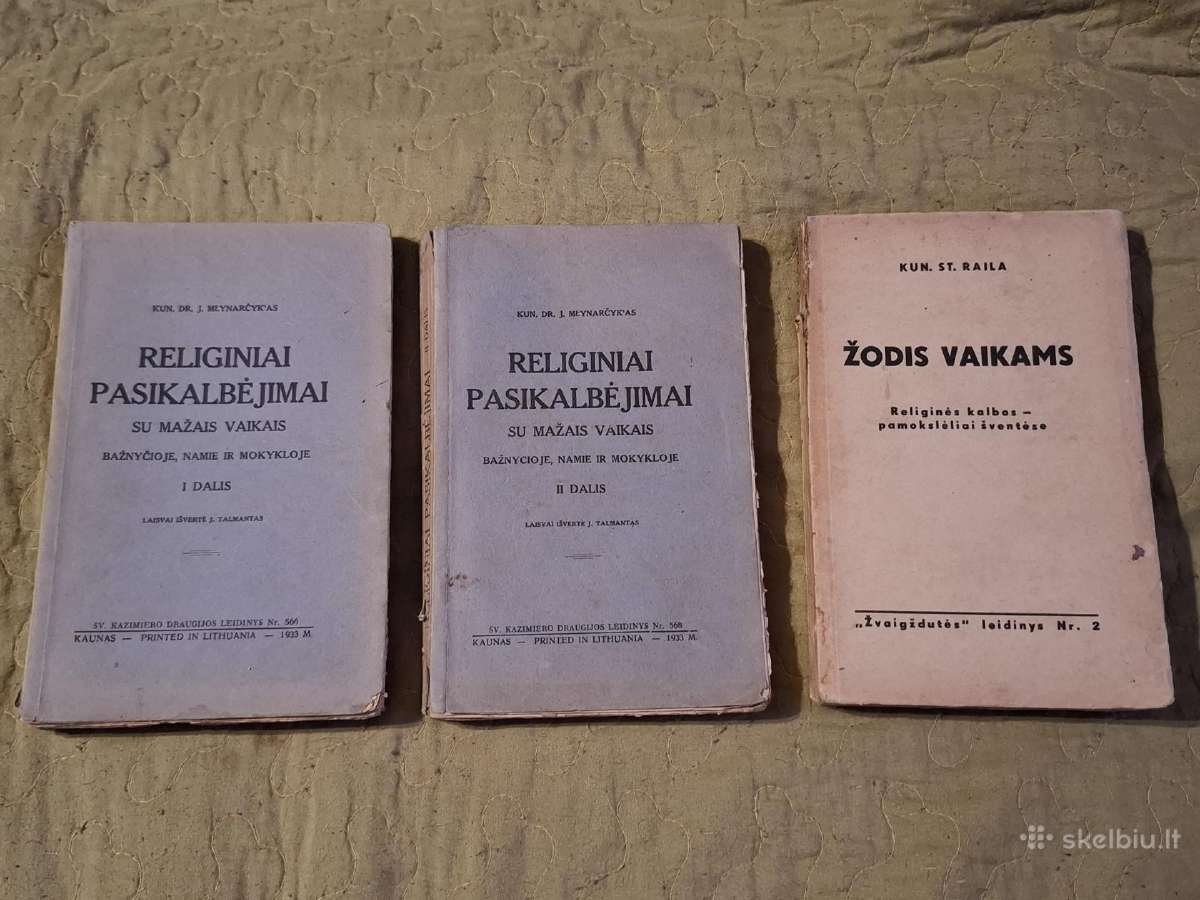 Senos knygos