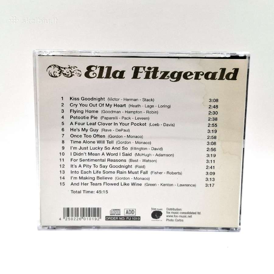 Ella Fitzgerald (CD rinkinys) - nuotraukos Nr. 2