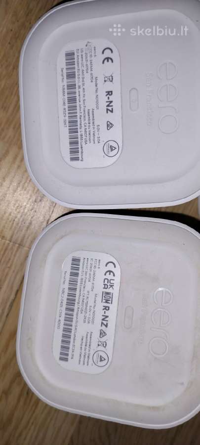2x Amazon eero 6 mesh network maršrutizatoriai - nuotraukos Nr. 7