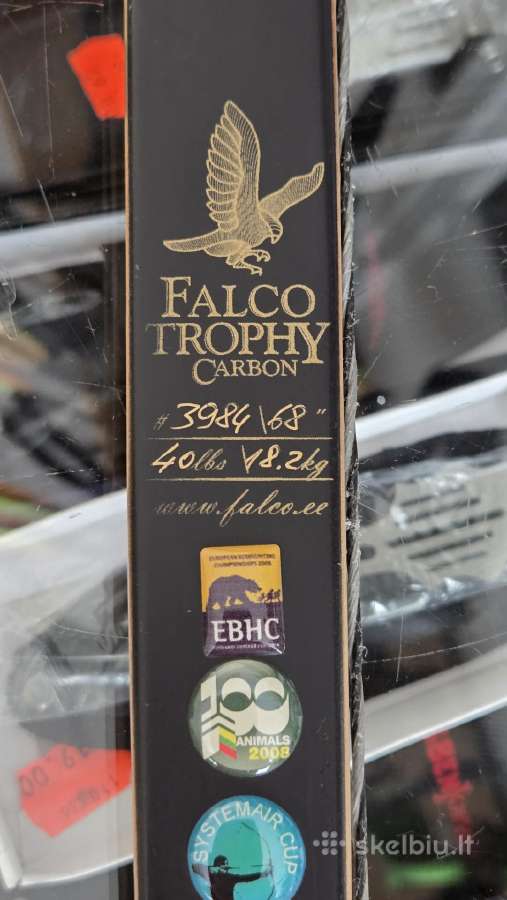 Long bow lankas Falco Trophy Carbon 40 lbs