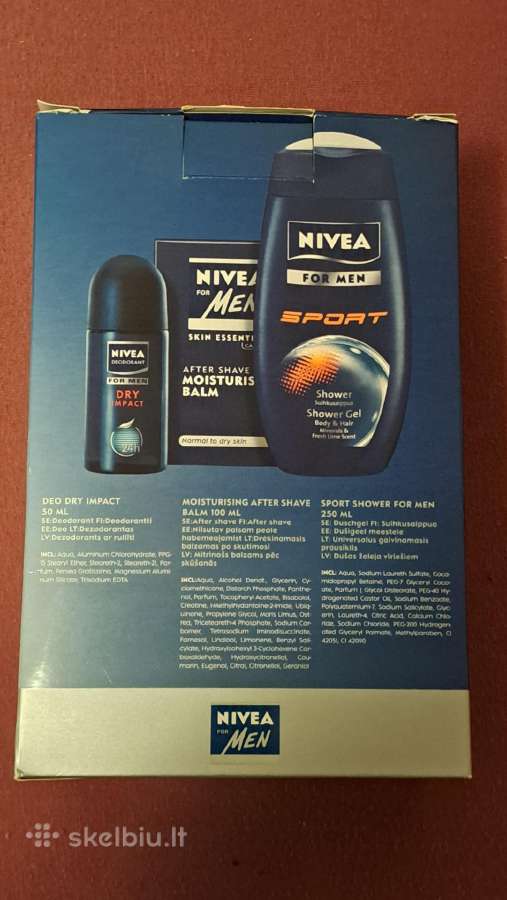 Nivea for men komplektas - nuotraukos Nr. 2